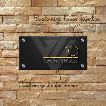Custom House Plate