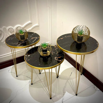 Modern Nesting Coffee Tables β Set of 3 Stylish End & Side Tables