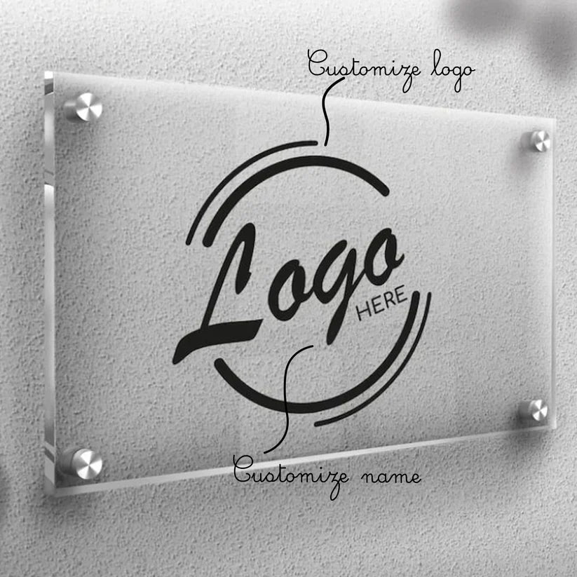 Custom Acrylic Sign Plate