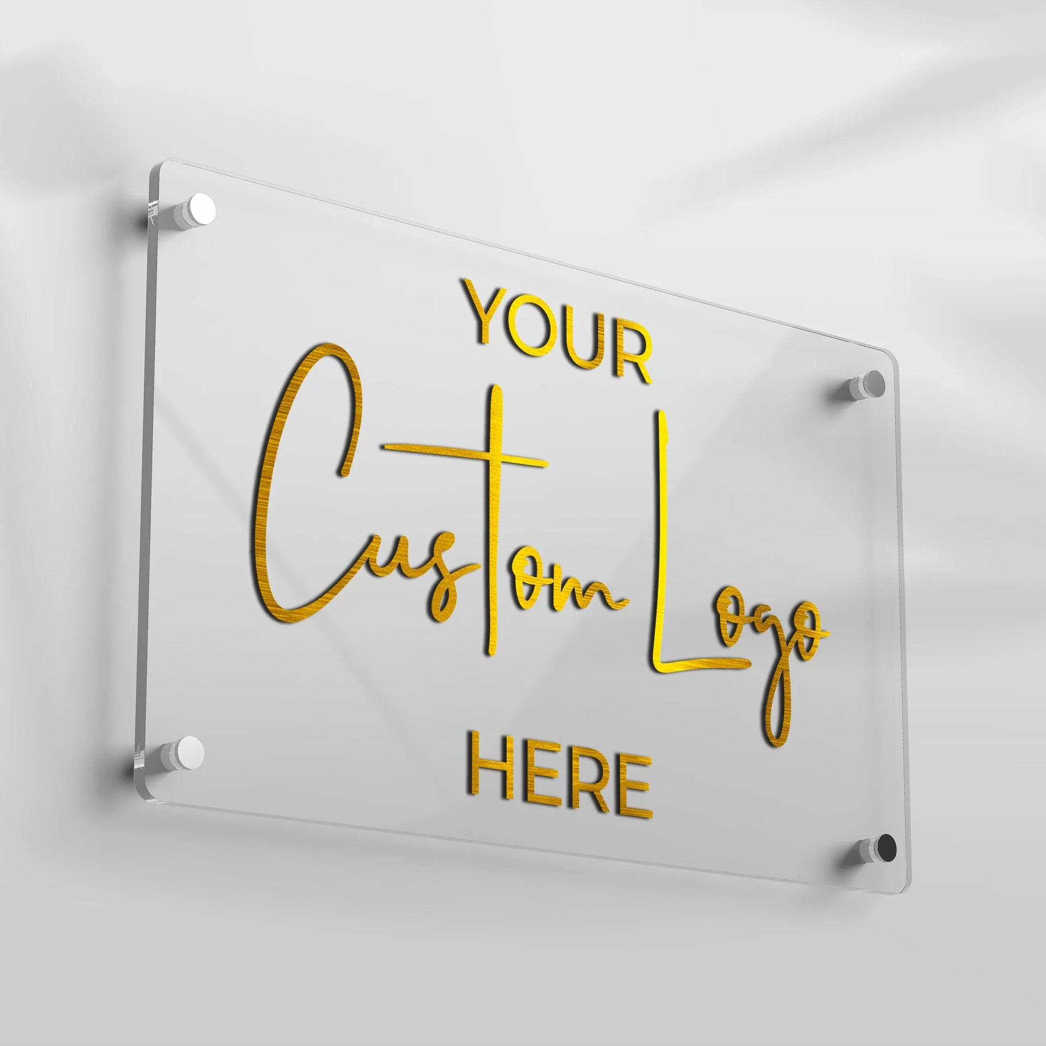 Custom Acrylic Sign Plate